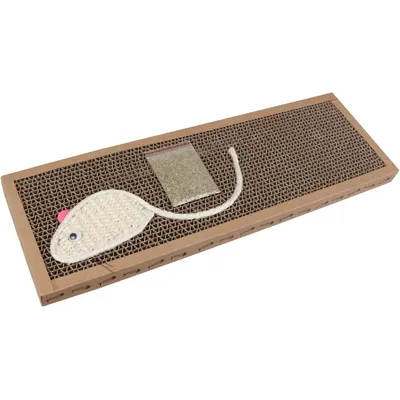 ZENITHMIND 3 pcs grattoir chat avec jeu grattoir chat