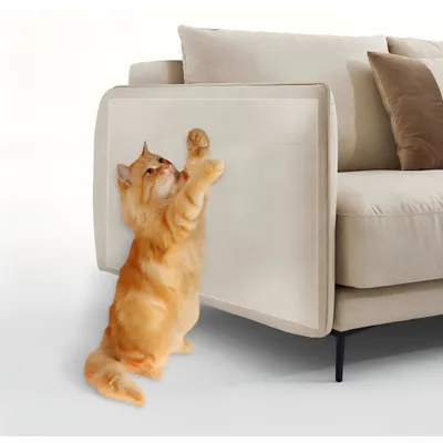 LovuPet Lot de 5 feuilles anti-griffures pour chat et chien