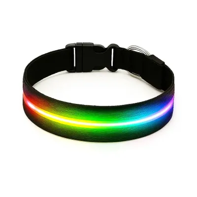 Must&co - Collier Lumineux pour Chien