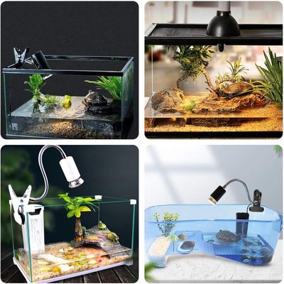 ZooVenture Bombilla de calor UVA UVB E27 para reptiles, tortugas y lagartos