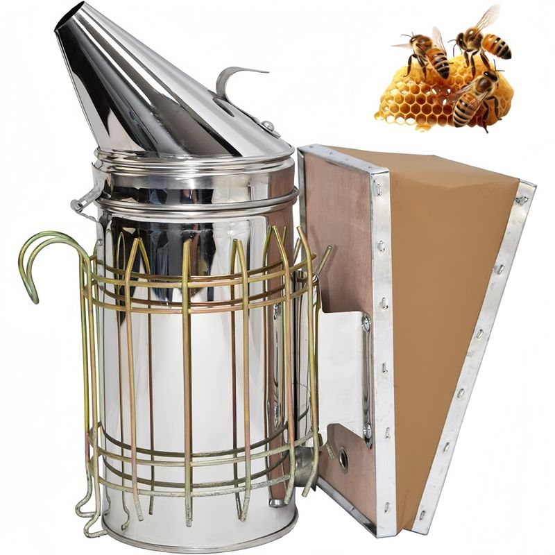 ZooVenture Fumeur De Ruche D'abeilles En Acier Inoxydable
