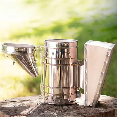 ZooVenture Fumeur De Ruche D'abeilles En Acier Inoxydable
