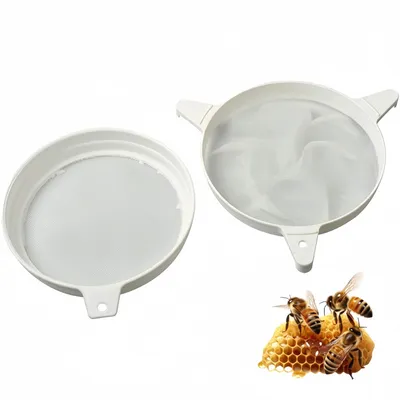 ZooVenture Passoire À Miel En Plastique Double Tamis Pour Abeilles ZooVenture Passoire À Miel En Plastique Double Tamis Pour Abeilles