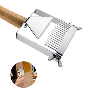 ZooVenture Fourche À Miel Réglable Râcleur En Acier Pour Apiculture