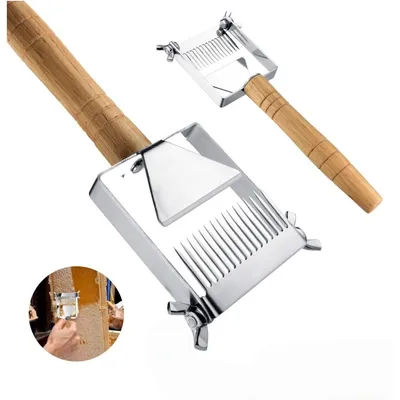 ZooVenture Fourche À Miel Réglable Râcleur En Acier Pour Apiculture
