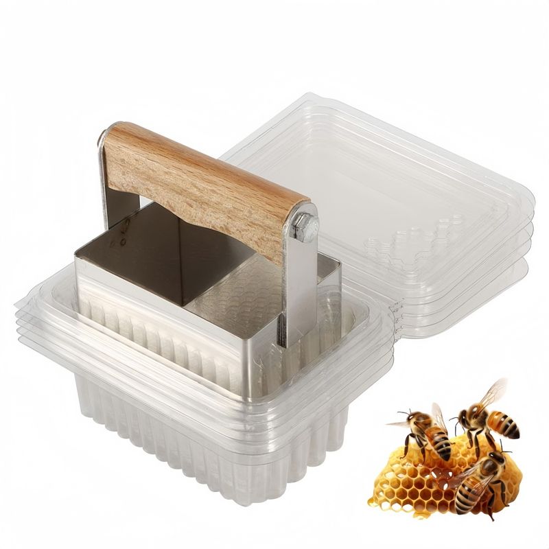 ZooVenture Couteau Coupe - Miel 5 Boîtes Pour Abeilles