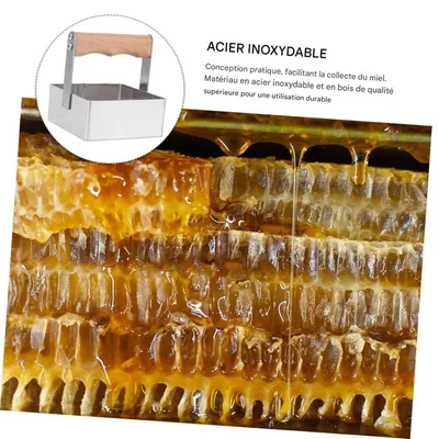 ZooVenture Miel Die Cutter En Bois Argenté Pour Abeilles