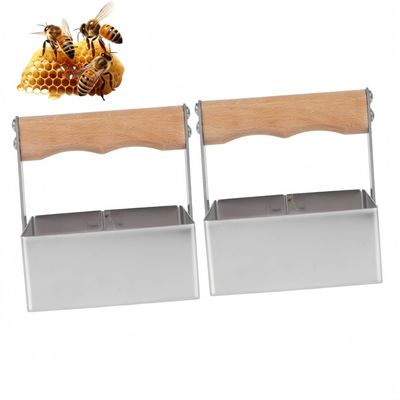 ZooVenture Miel Die Cutter En Bois Argenté Pour Abeilles