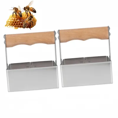 ZooVenture Miel Die Cutter En Bois Argenté Pour Abeilles ZooVenture Miel Die Cutter En Bois Argenté Pour Abeilles