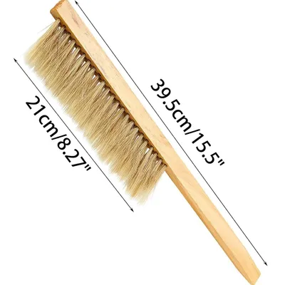 ZooVenture Lot De 2 Brosses À Abeilles Avec Manche En Bois