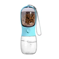 UAMLY Bouteille d'eau pour chien avec récipient pour nourriture