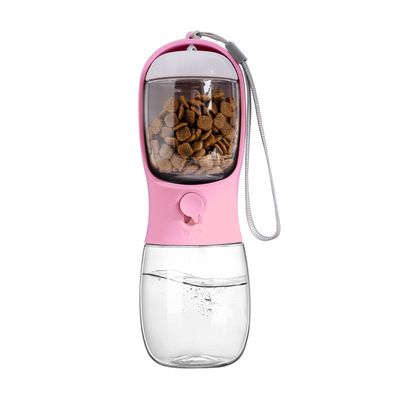 UAMLY Bouteille d'eau pour chien avec récipient pour nourriture