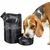 FurryFusion Seau à eau portable 2,5 L pour chien