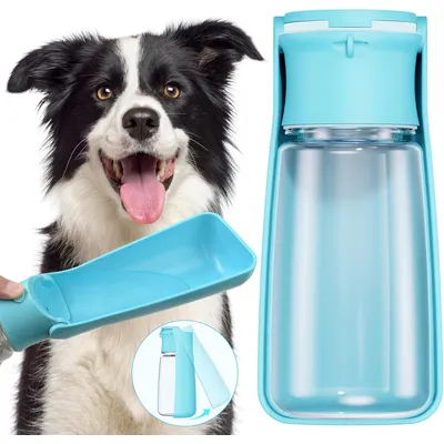 UAMLY Botella de agua plegable para perros