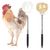 FurryFusion Ralentisseur d'alimentation pour volailles, pack de 2