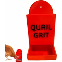 ZooVenture Nourrisseur Volaille Extérieur Avec Graviers Pour Poules