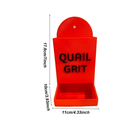 ZooVenture Nourrisseur Volaille Extérieur Avec Graviers Pour Poules