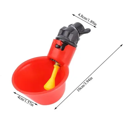 ZooVenture 10 Pack Eau Pour Volaille Pour Poulets Canards Animaux De Ferme