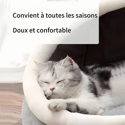 FurryFusion Lit semi-fermé pour chat