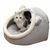 FurryFusion Lit semi-fermé pour chat