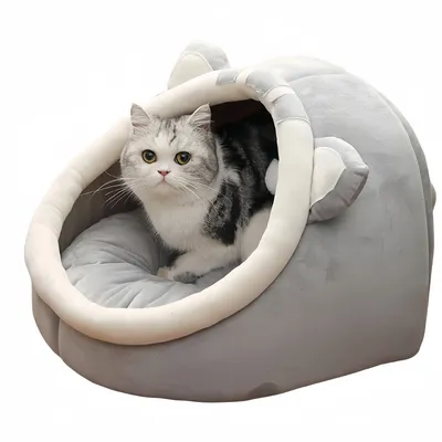 FurryFusion Lit semi-fermé pour chat