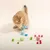 IntiMeg Jouet de corde en forme de balle pour chat 3 jouets