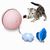 Pet Planet Jouet pour chat Balle tournante avec canne à plumes