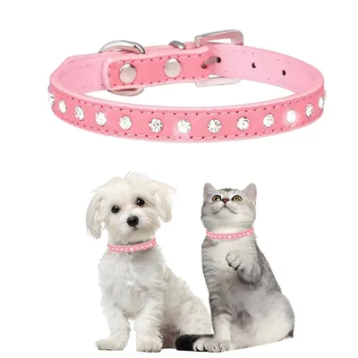 UAMLY Colliers pour chats et chiens en diamant