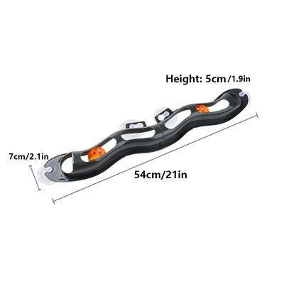 ZenPets Jouet pour chat à rail et cloche pliable