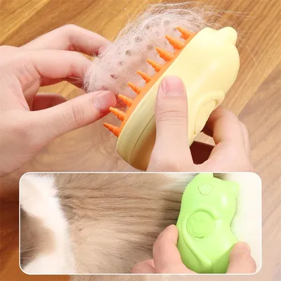 ZenPets Brosse à vapeur pour chat et chien