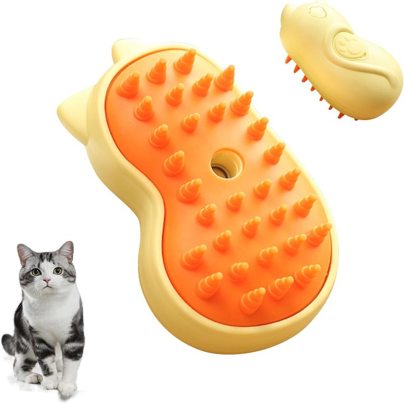ZenPets Brosse à vapeur pour chat et chien