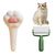 IntiMeg Peigne à débarbouillage ensemble pour chat