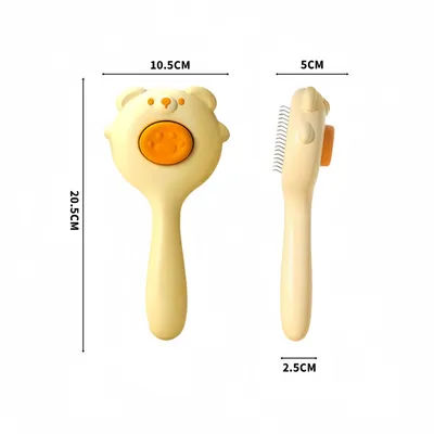 ZenPets Brosse de toilettage pour animaux de compagnie