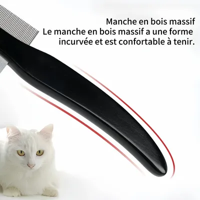 FurryFusion Peigne de toilettage multifonction pour animaux de compagnie