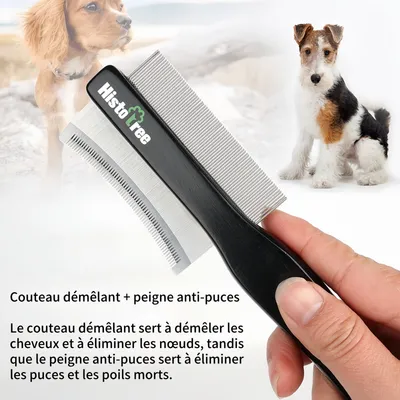 FurryFusion Peigne de toilettage multifonction pour animaux de compagnie