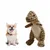 IntiMeg Jouet en peluche pour chien en forme de dinosaure IntiMeg Jouet en peluche pour chien en forme de dinosaure