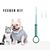 Distributeur de médicaments pour animaux de compagnie, seringue à pousser