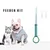 Distributeur de médicaments pour animaux de compagnie, seringue à pousser