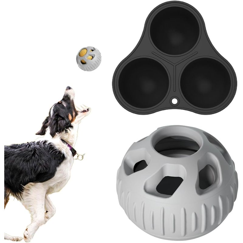 UAMLY Boule anti-fuite pour mangeoire pour chien