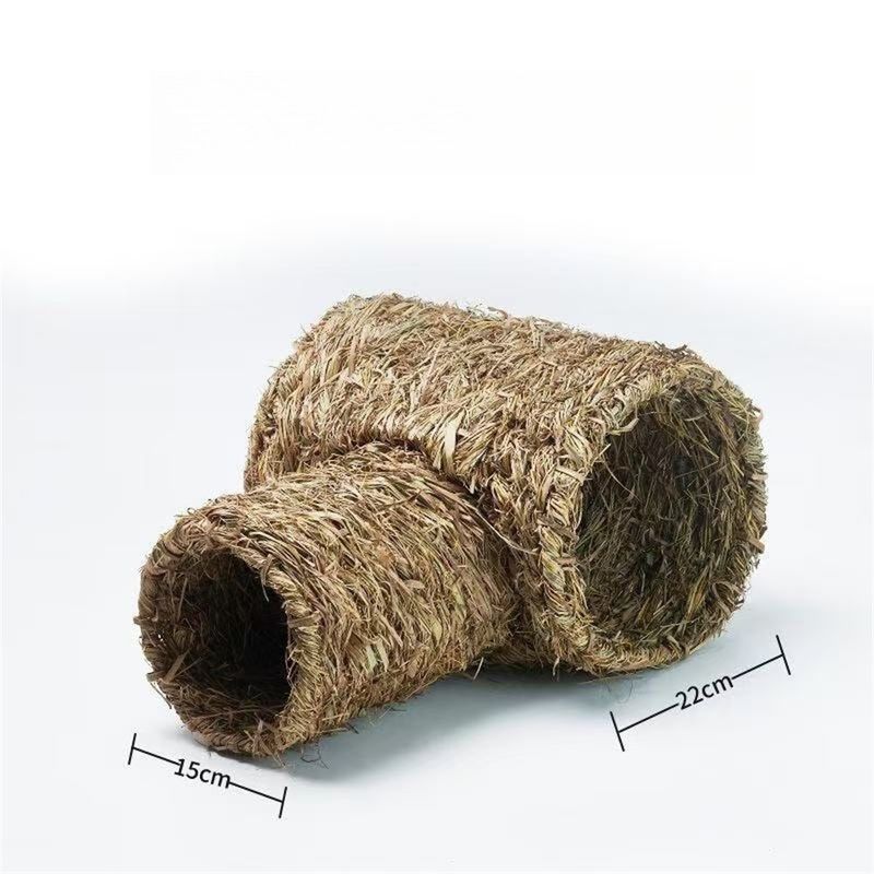 Pet Planet Farm Tunnel de foin pour rongeur et lapin