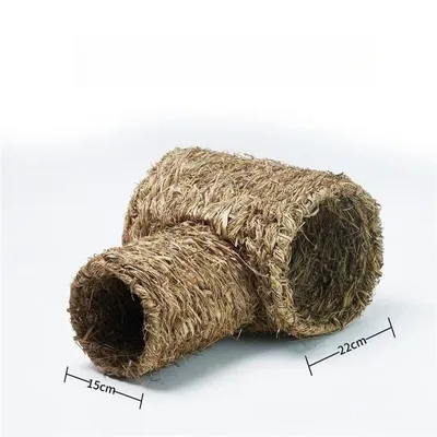 Pet Planet Farm Tunnel de foin pour rongeur et lapin