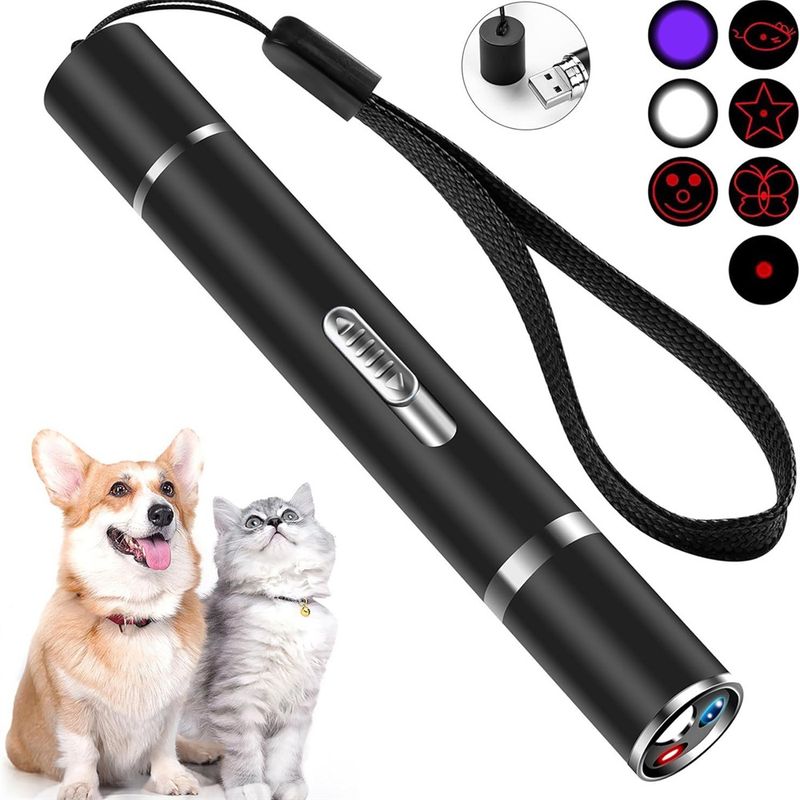 IntiMeg Laserpointer für Katzen mit verschiedenen Mustern