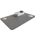 FurryFusion Tapis d'alimentation Paw Print pour chat et chien