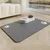 FurryFusion Tapis d'alimentation Paw Print pour chat et chien