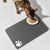 FurryFusion Tapis d'alimentation Paw Print pour chat et chien