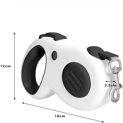 ZenPets Corde télescopique automatique pour animal de compagnie