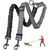 UAMLY Laisse double pour chien