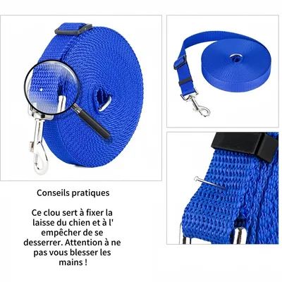 FurryFusion Longe de dressage pour chien