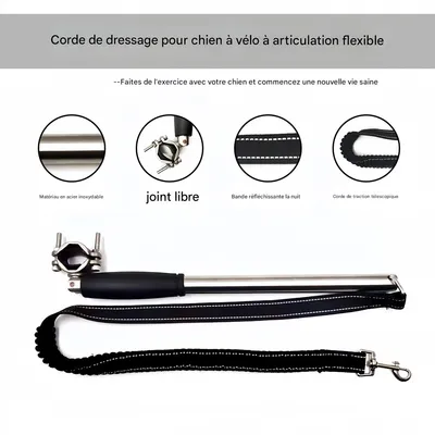Pet Planet Corde élastique de traction vélo pour chien