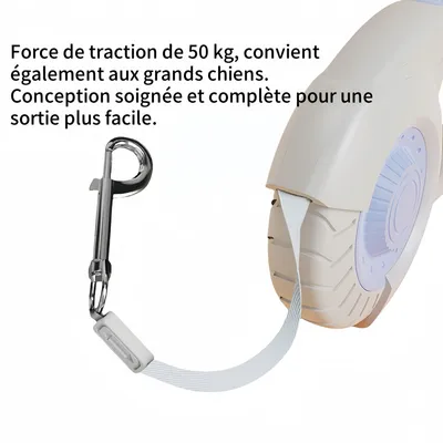 FurryFusion Laisse automatique pour chien